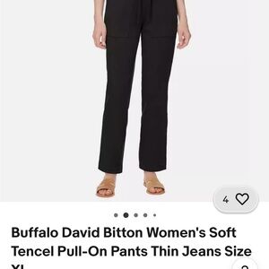 NWOT Buffalo David Bitton Women's  Pull-On greenish gray Pants